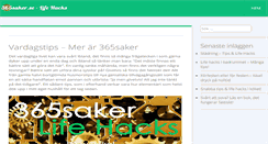 Desktop Screenshot of 365saker.se