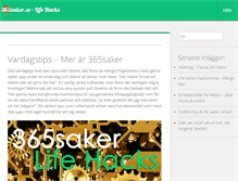 Tablet Screenshot of 365saker.se